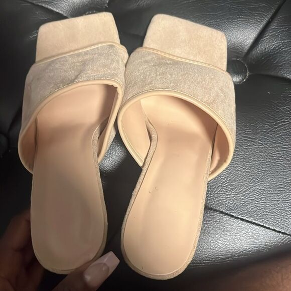 Suede Mule heels - Picture 4 of 5